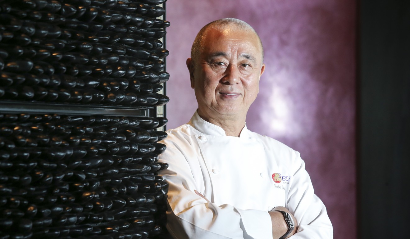 Chef Nobuyuki Matsuhisa at the Nobu restaurant in the InterContinental Hong Kong hotel in Tsim Sha Tsui. Photo: Dickson Lee