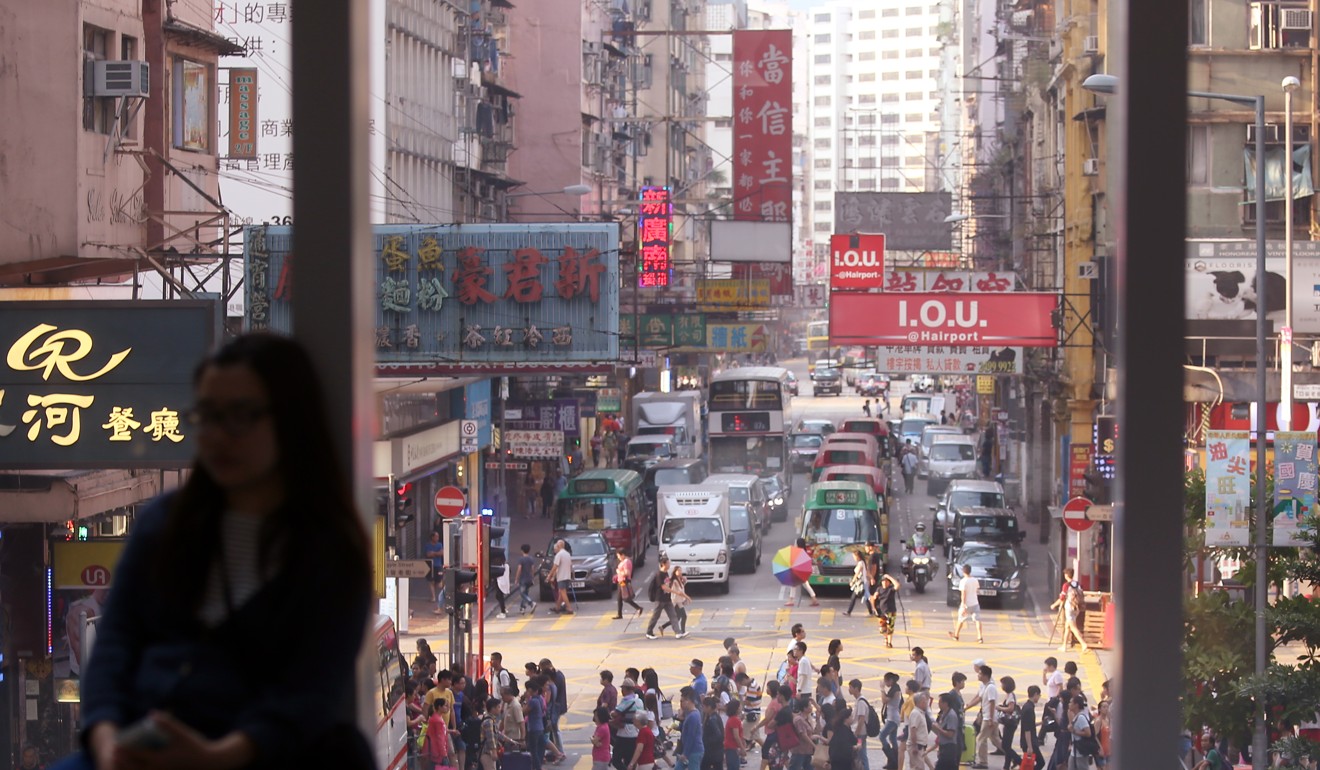 Shanghai Street in Mong Kok. Photo: Sam Tsang