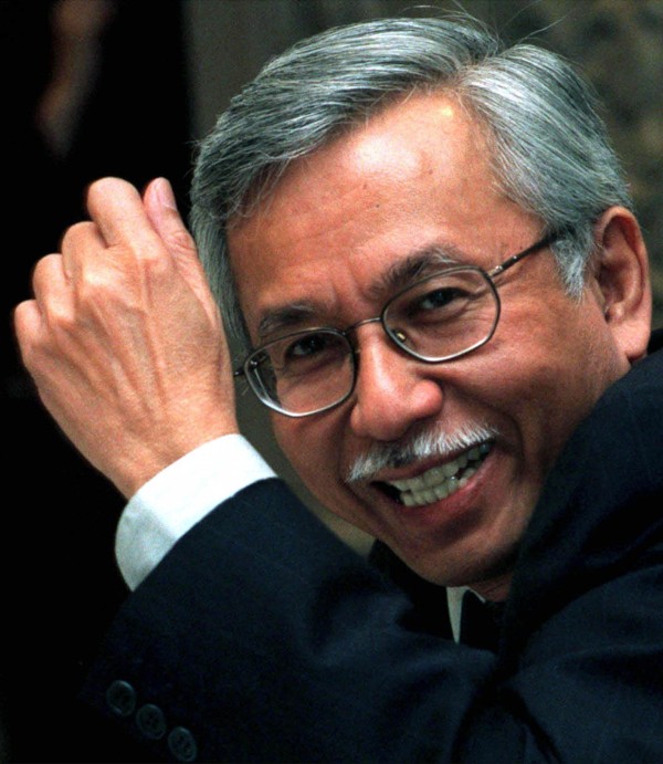 Daim Zainuddin, Mahathir’s right-hand man. Photo: Reuters