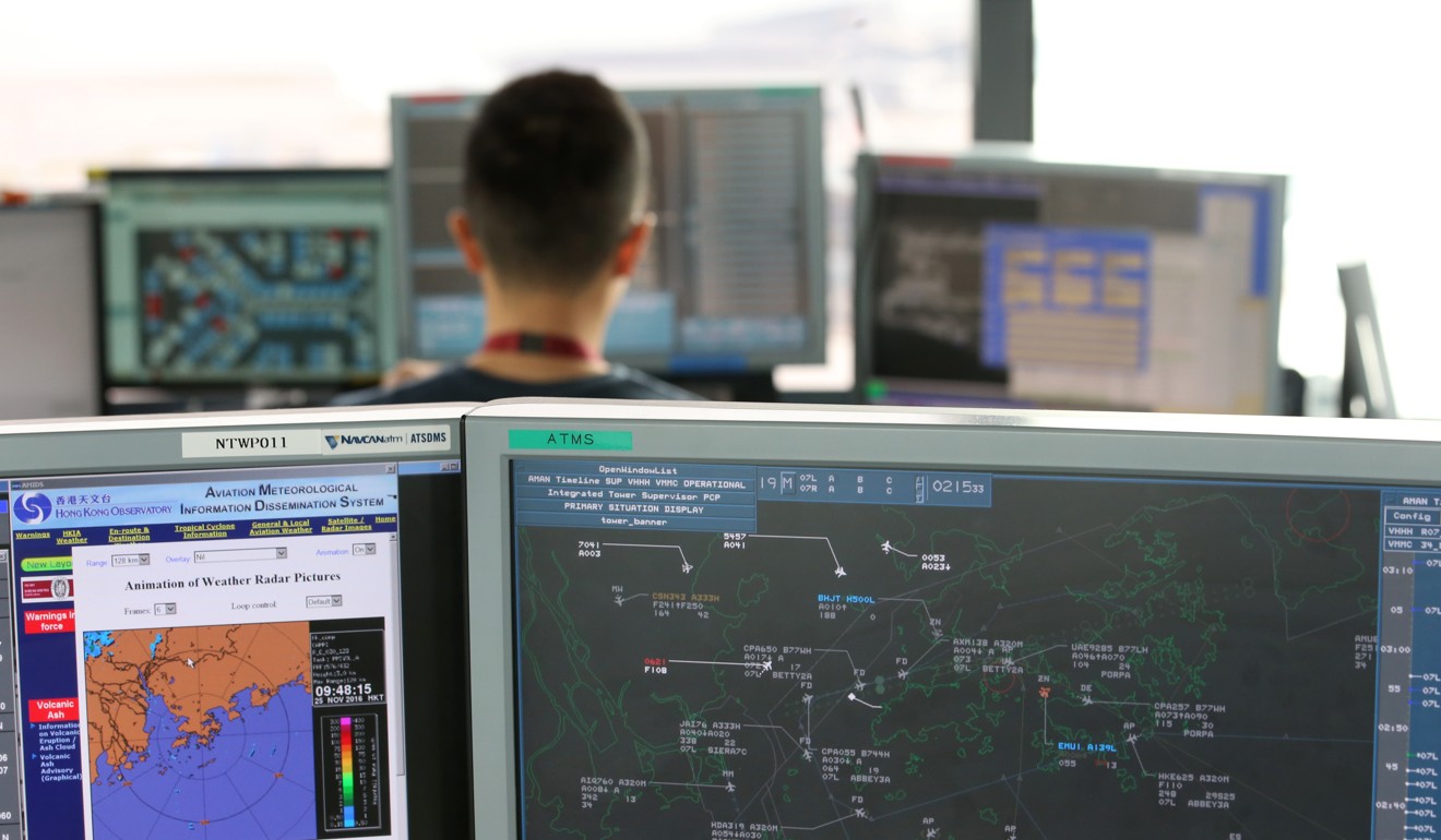 A backup system activates when problems arise in the main air traffic management system. Photo: Dickson Lee