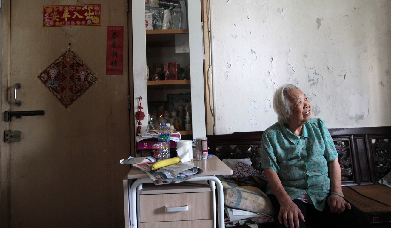 Lau Ho-moon from Lam Tin, in Hong Kong, has dementia. Photo: Bruce Yan