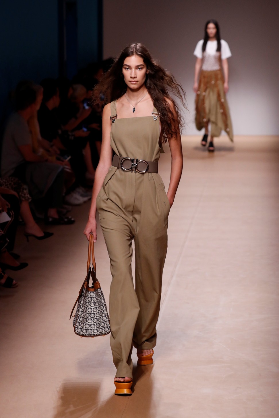 Models of different ages and ethnicities featured on the catwalk at the Salvatore Ferragamo show. Photo: Reuters