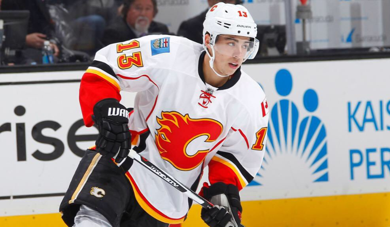 Calgary Flames have the diminutive Johnny Gaudreau, who is not the typical size of an NHL player. Photo: Twitter