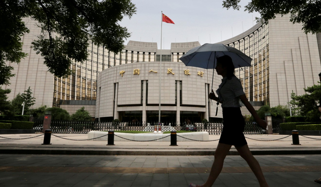 China’s central bank left interest rates unchanged on Thursday despite the rise in US rates overnight. Photo: Reuters