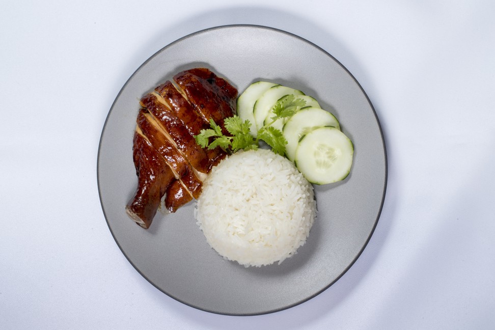 Food such as soy sauce chicken rice (above) served at Singapore’s Liao Fan Hawker Chan has won a Michelin star.