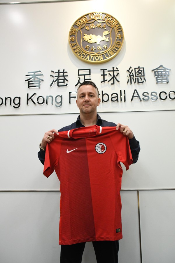 New Hong Kong manager Gary White is tasked with raising the team’s Fifa ranking. Photo: Chan Kin-wa