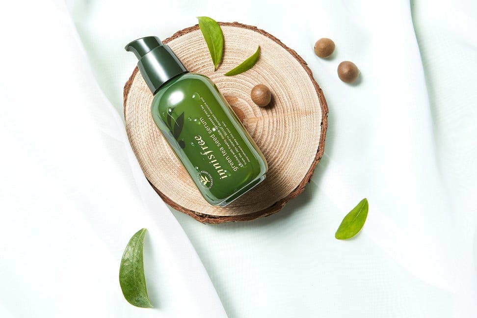 Korean beauty brand InnisFree’s green tea seed serum.