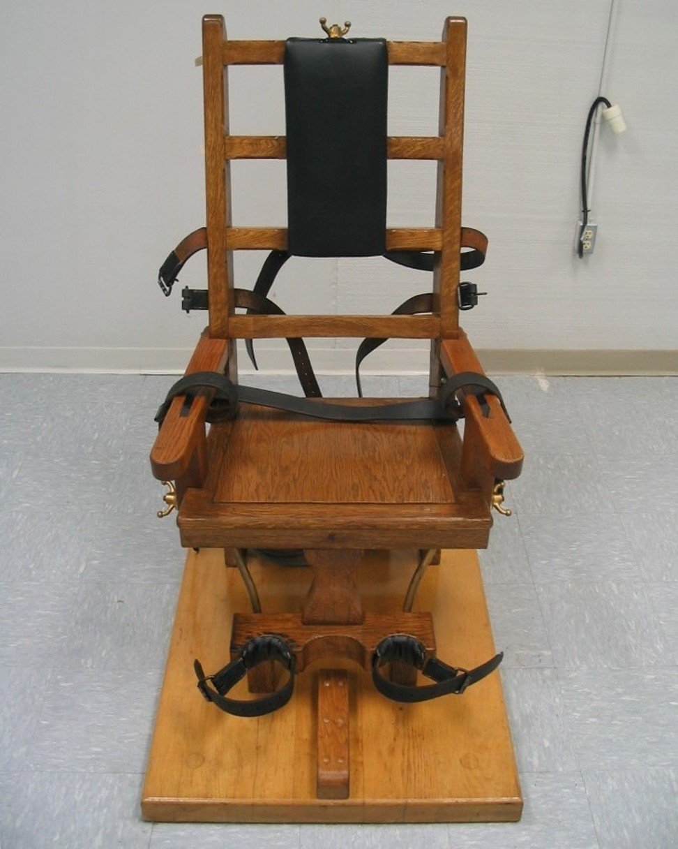 Tennessee is one of nine US states that still uses the electric chair for executions. This one is in Virginia. Photo: AP