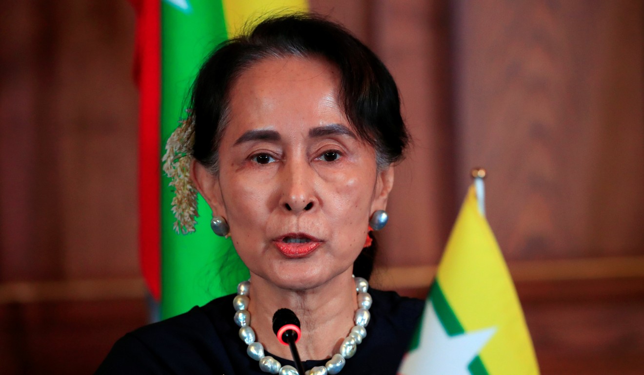 Myanmar's State Counsellor Aung San Suu Kyi will attend talks with ethnic group leaders aimed at kick-starting the stalled peace process. Photo: Reuters