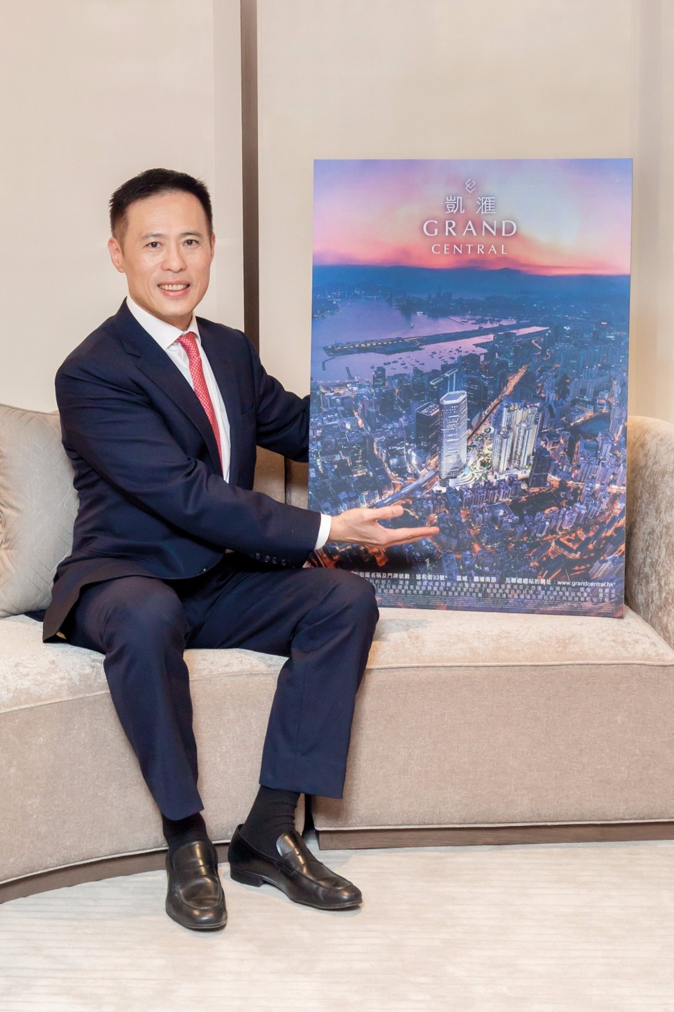 Victor Tin, associate director of sales at Sino Land. Photo: Handout