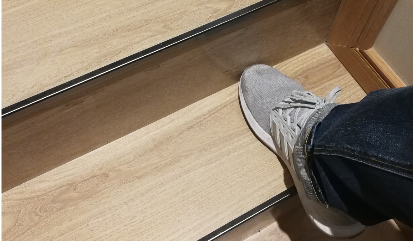 The depth of an internal staircase was highlighted as a potential design flaw. Photo: Yangpeng Zheng