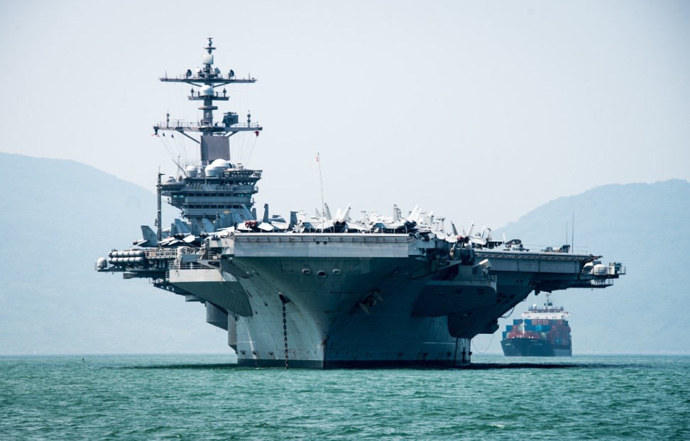 The Chinese devices are located close to Naval Base Kitsap, which has the only dry dock on the US west coast that can accommodate a Nimitz-class aircraft carrier. Photo: US Navy