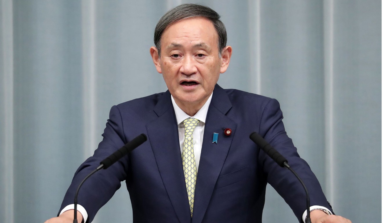 Japan's Chief Cabinet Secretary Yoshihide Suga. Photo: AFP