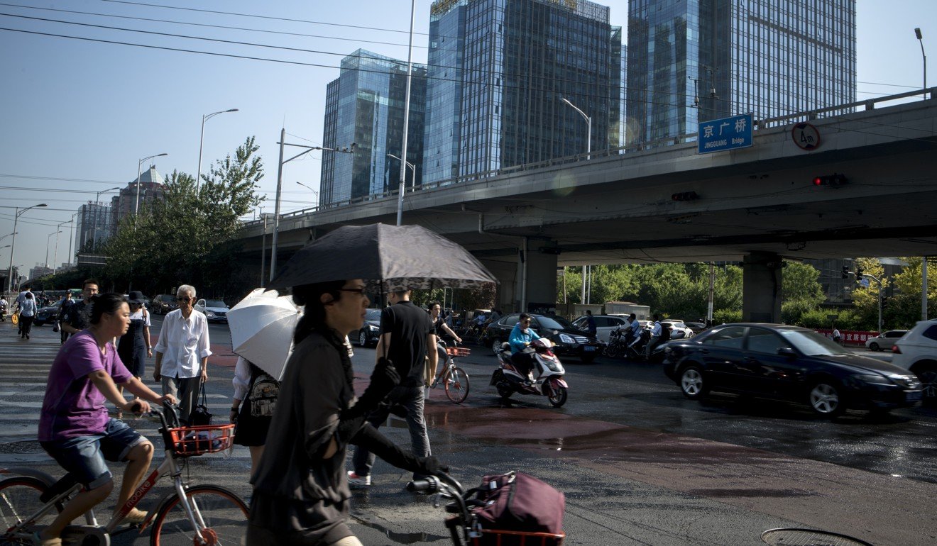 China’s economic growth over the past four decades is explained by some using the “China model”. Photo: Bloomberg