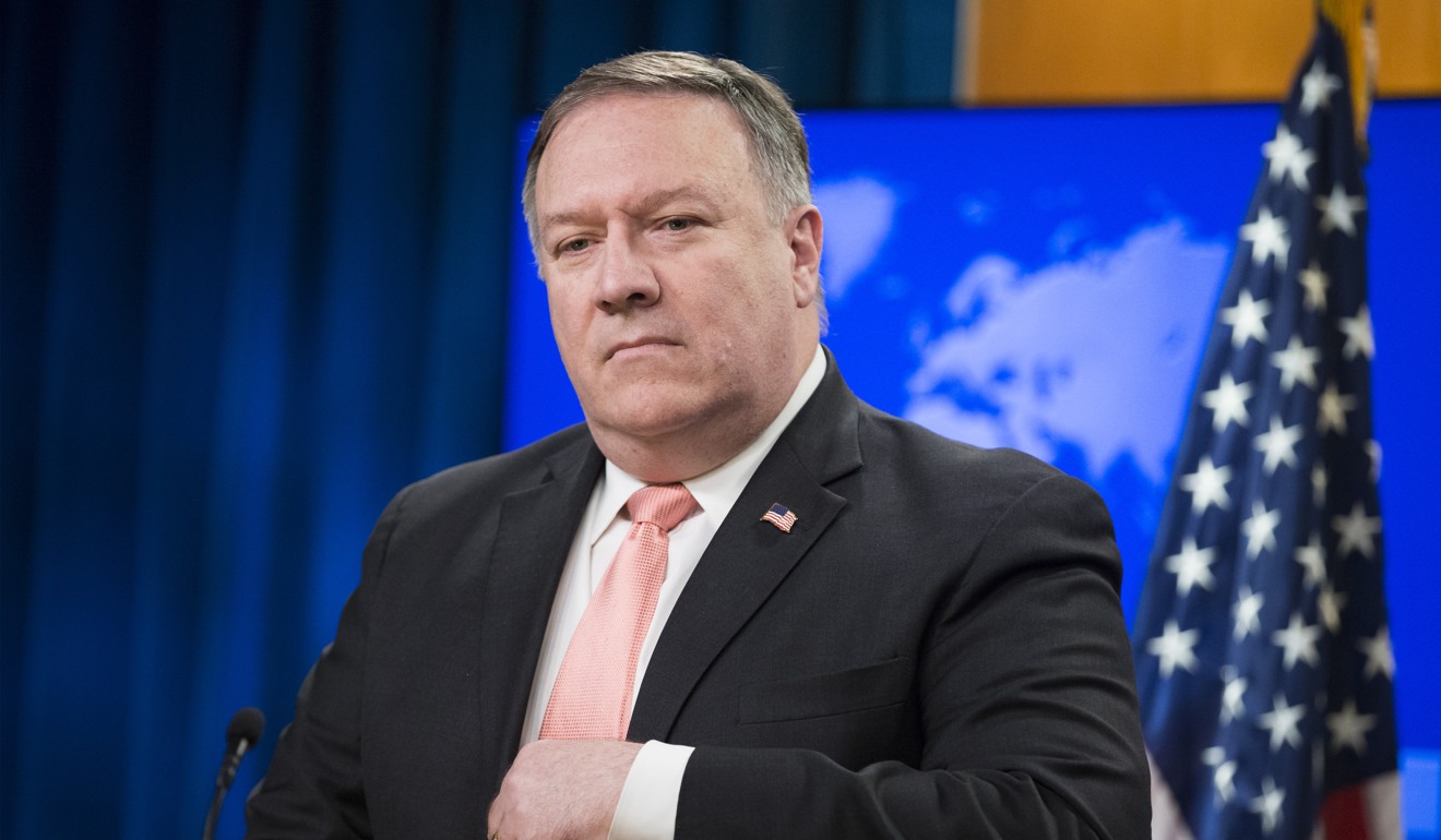 US Secretary of State Mike Pompeo, who visited North Korea in October, is working to arrange a second summit between President Donald Trump and North Korean leader Kim Jong-un. Photo: EPA