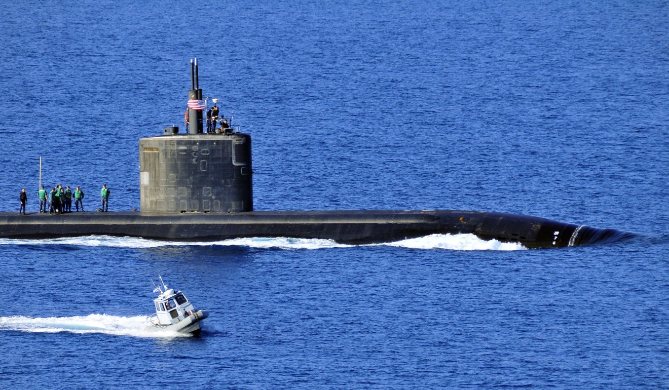 The attack submarine USS Annapolis. File photo: AFP