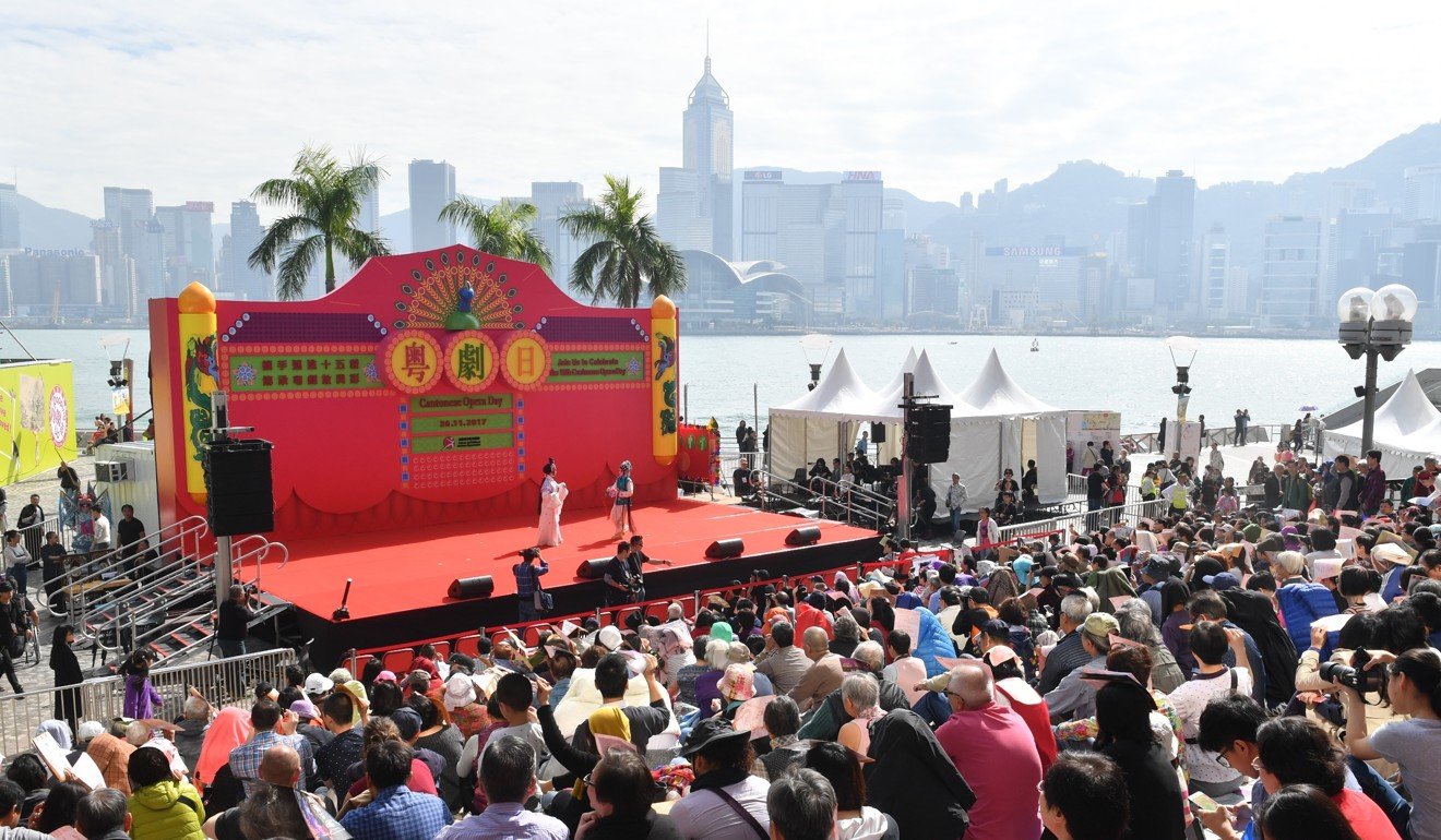 Cantonese opera performances are on the rise in Hong Kong and also attract large audiences.