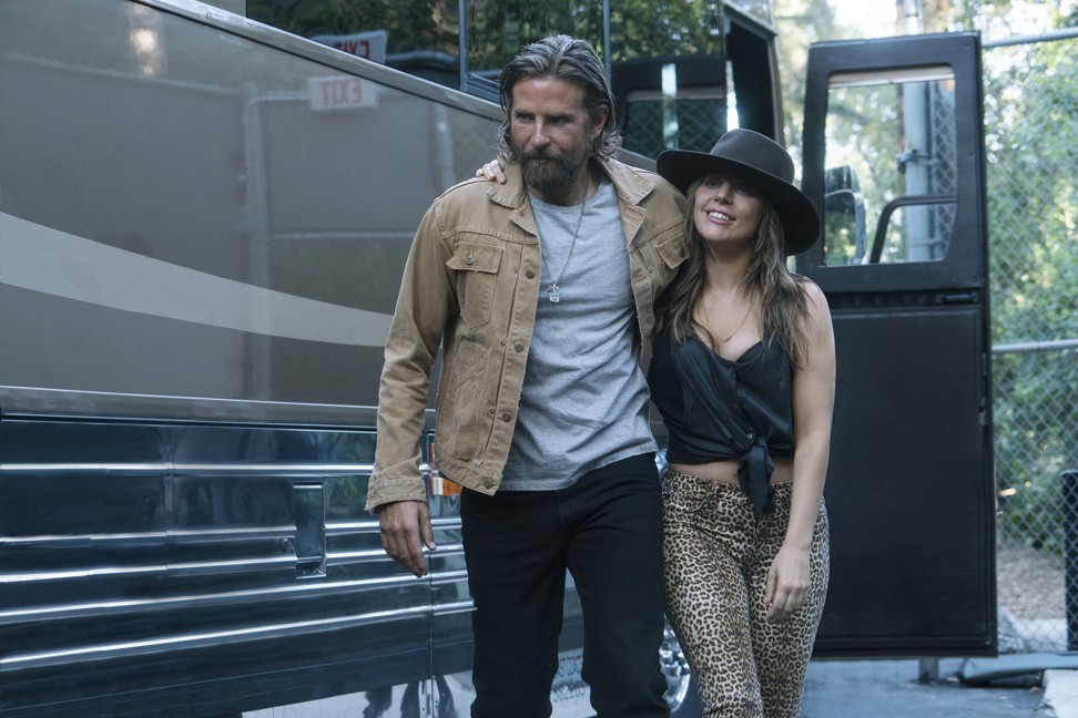 Bradley Cooper and Lady Gaga in a scene from ‘A Star Is Born’. Photo: AP