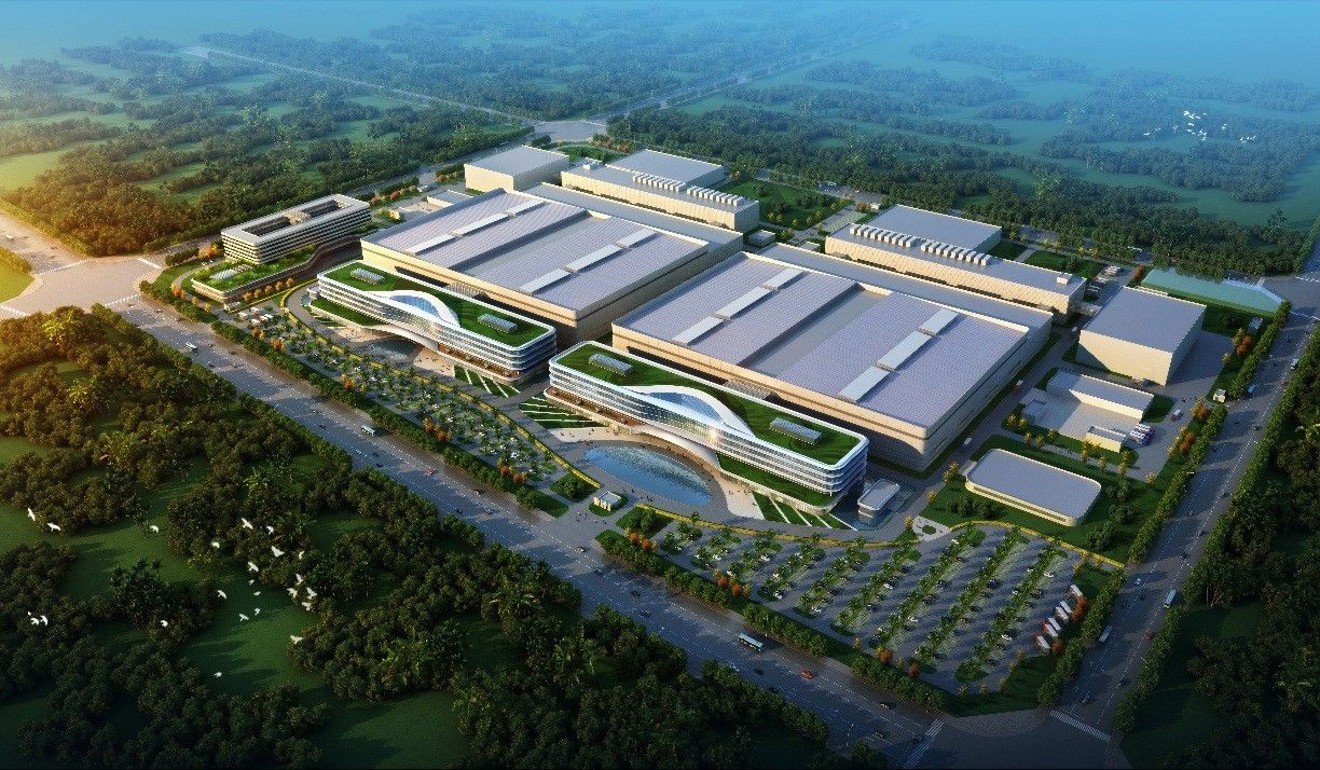 A Fujian Jinhua Integrated Circuit Co plant.