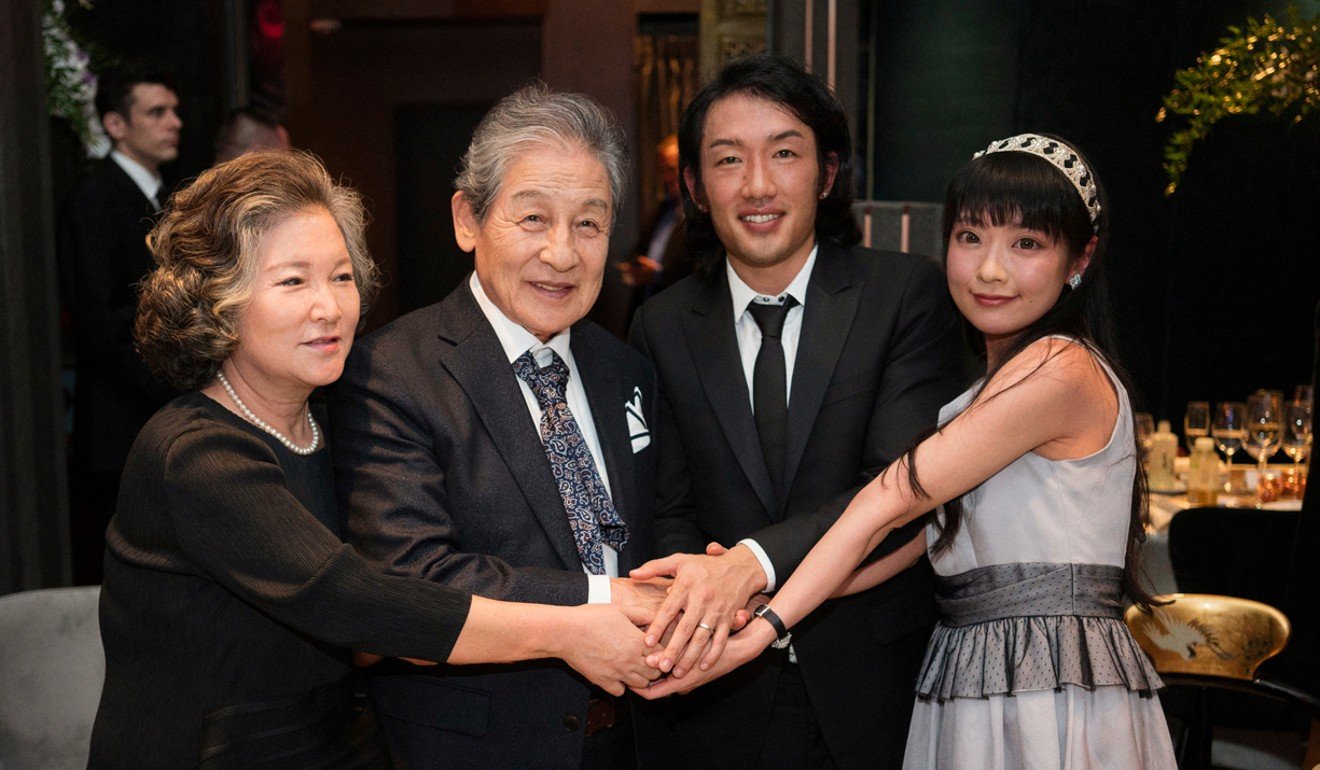 From left: Yi Seok’s wife Princess Lee Kyung-soo; South Korea’s nominal Emperor Yi Seok; Crown Prince Andrew Lee; Princess Nana Lee. Photo: Handout