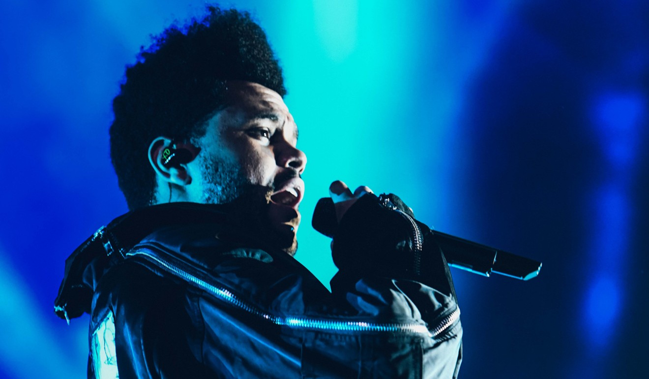 The Weeknd live in Hong Kong. He broke out in 2011 with a self-released anonymous mixtape. Photo: Handout