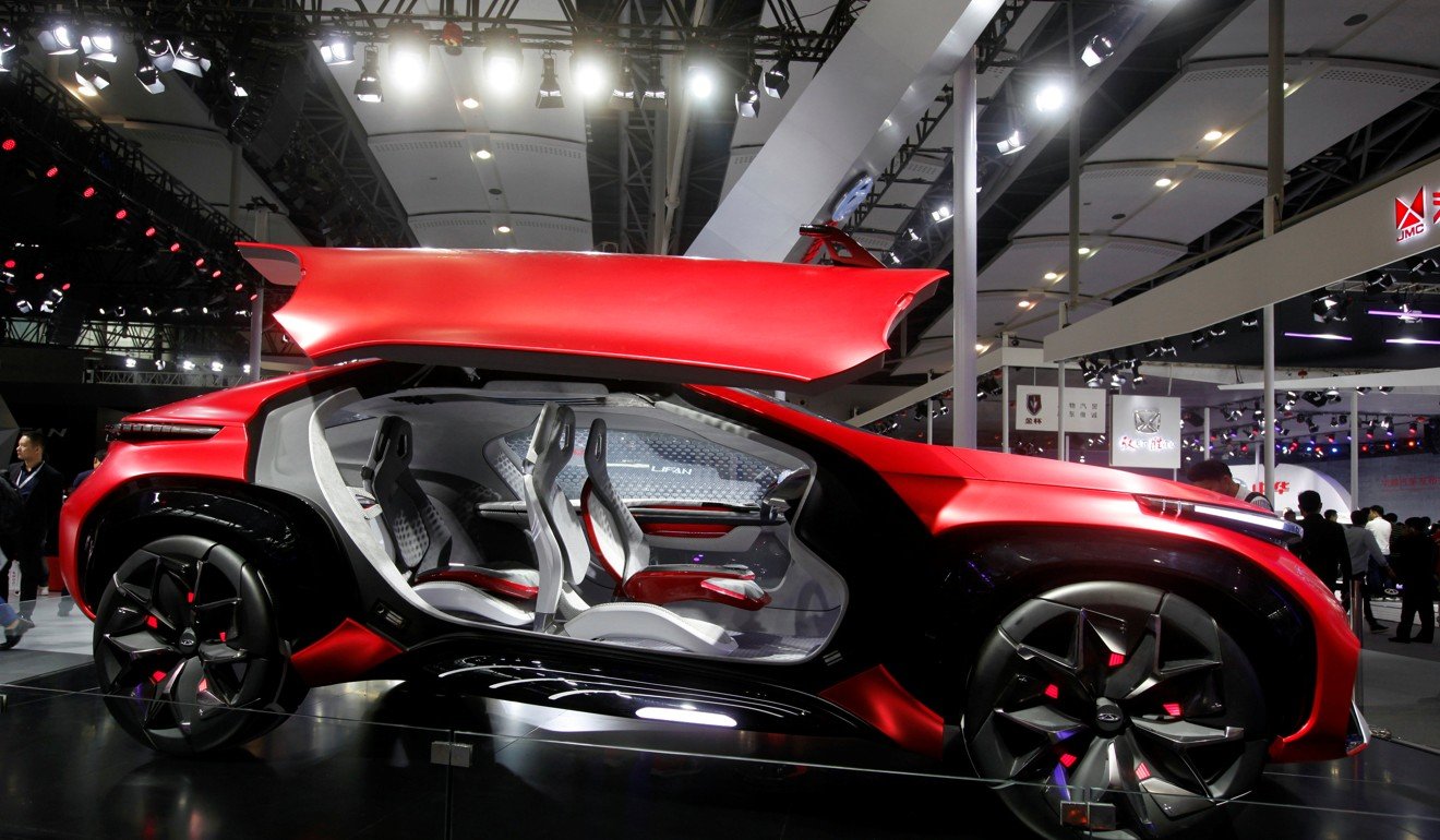 A concept car by Chery is shown at China (Guangzhou) International Automobile Exhibition in Guangzhou on November 18, 2016. Photo: Reuters