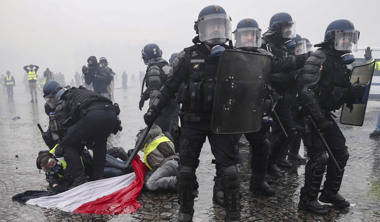 Paris Burns As Over 100 Arrested Tear Gas Fired In France Fuel