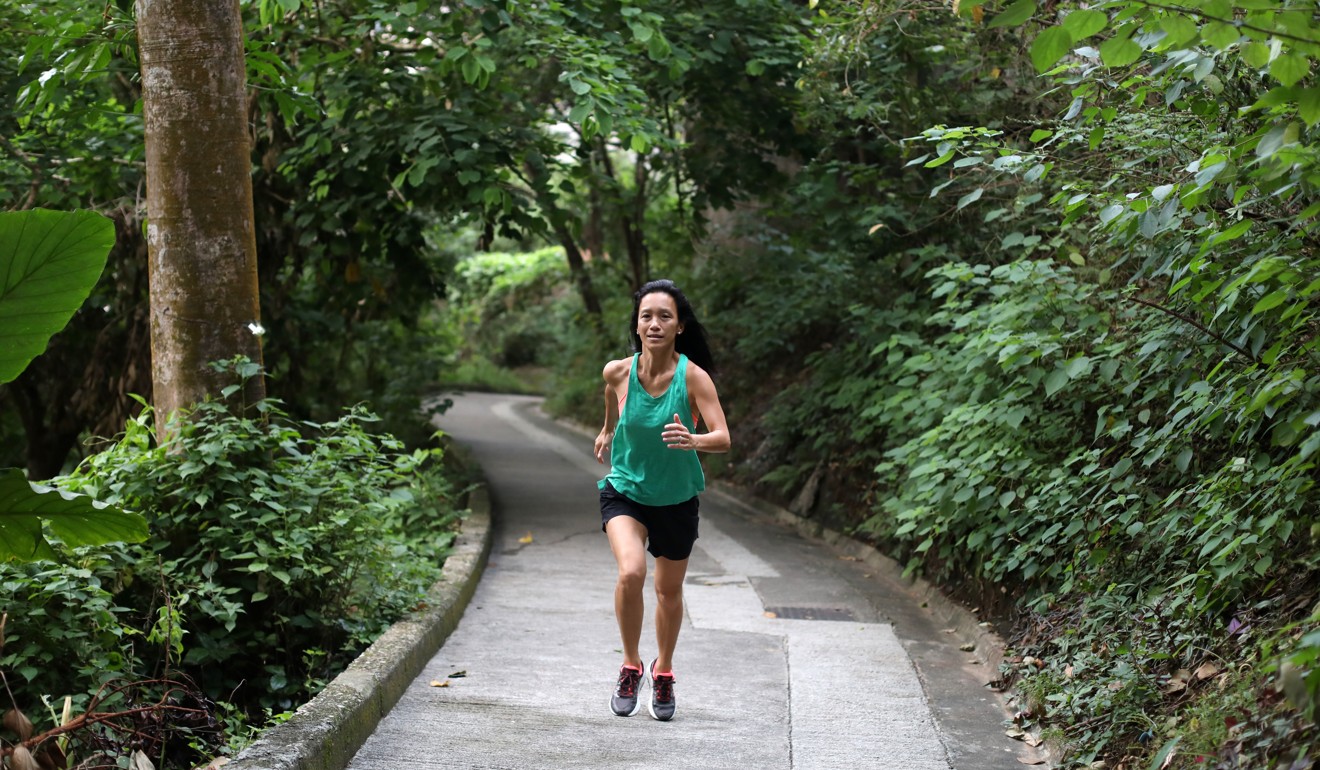 Ming Chen gets up at 5.45am and runs 8km to 10km most days. Photo: Xiaomei Chen