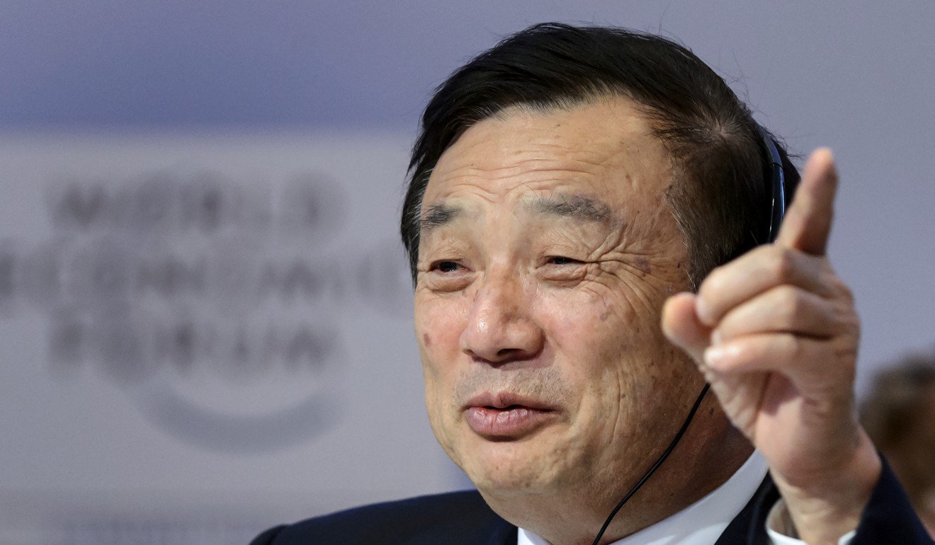 Huawei Founder and CEO Ren Zhengfei gestures as he attends a session of the World Economic Forum annual meeting in Davos in 2015. One of China’s most closely watched entrepreneurs, he has been married three times. Photo: AFP