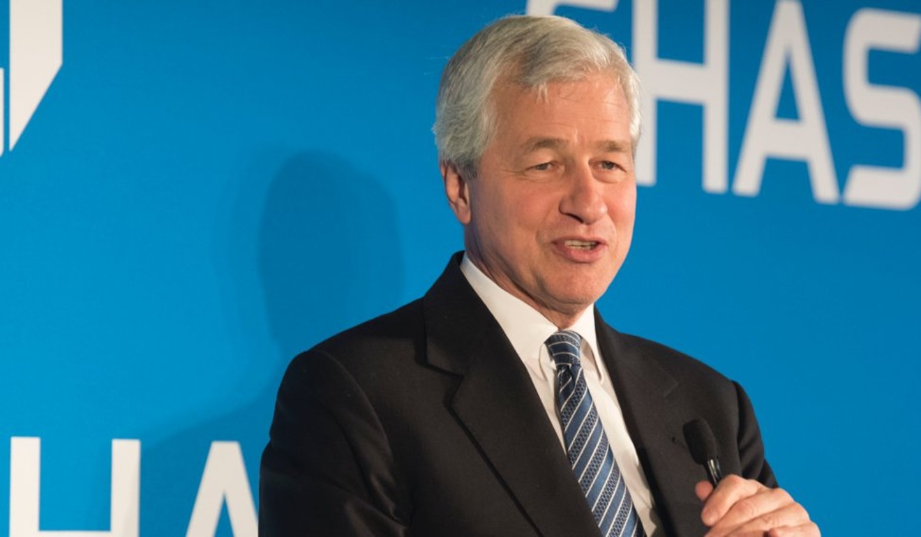 JPMorgan Chase paid its CEO US$28 million in 2017. Photo: AP