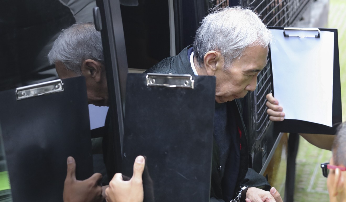 Former Hong Kong No 2 Rafael Hui was jailed. Photo: Felix Wong