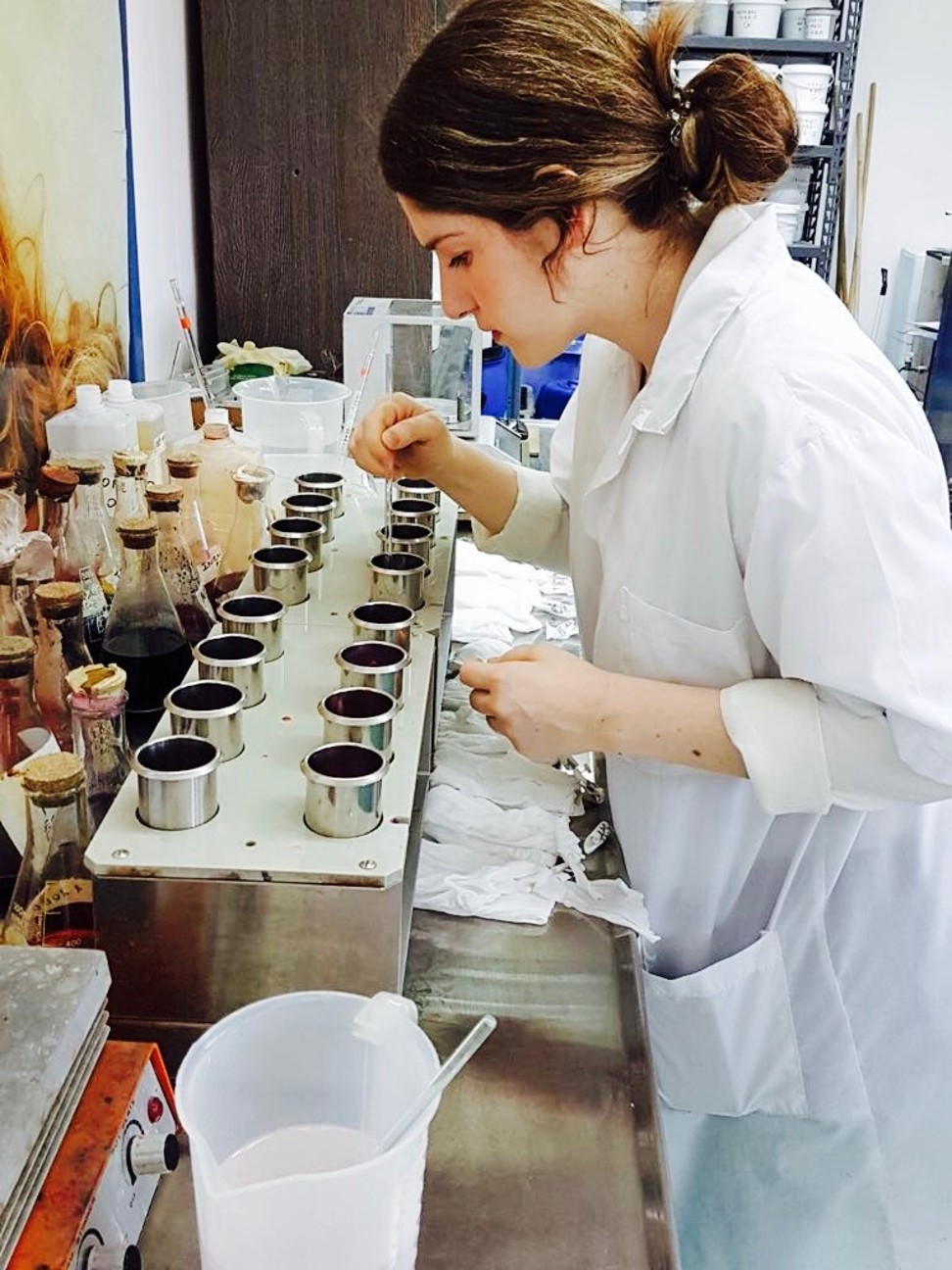 Renana Krebs of Israel and founder of Algae Apparel.