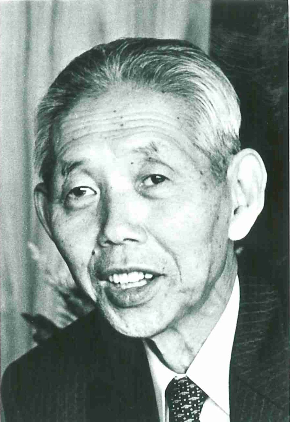 Bandai founder Naoharu Yamashina.