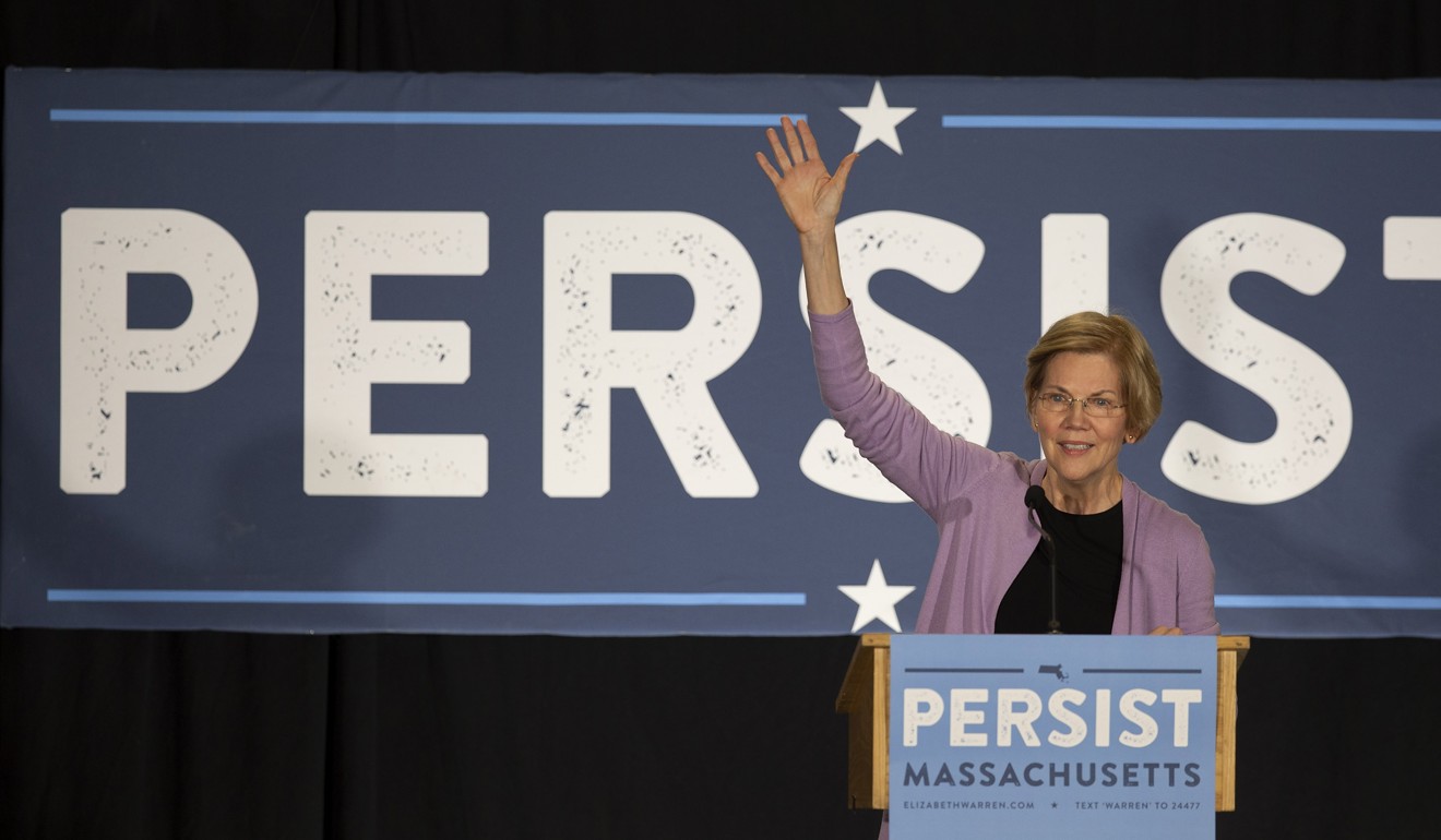 US Senator Elizabeth Warren campaigns for re-election in Hudson, Massachusetts, on November 5. Photo: EPA