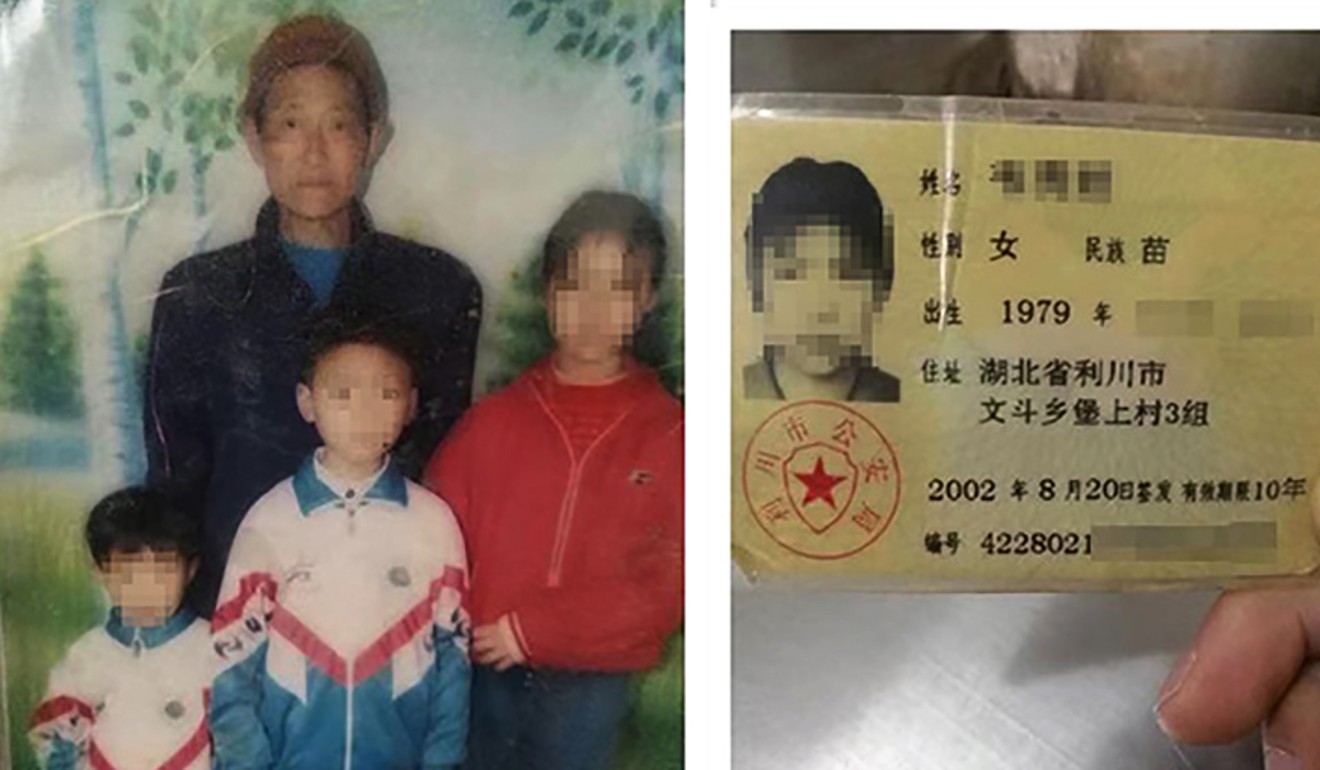 Wei Xiuli’s journey back to her family began with a photo and an identity card. Photo: Handout