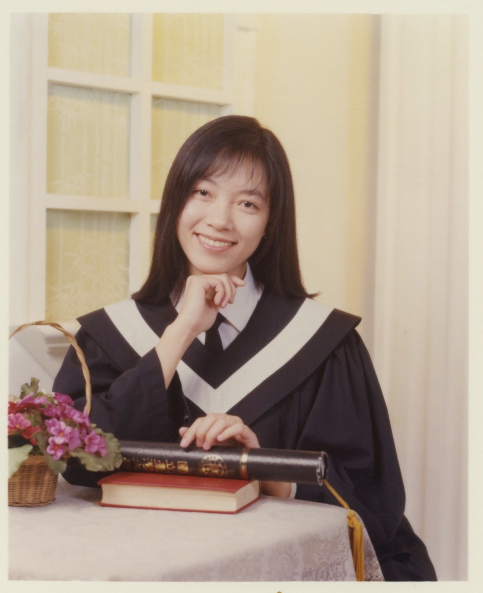Hsueh after graduating from National Taiwan University with a degree in agricultural chemistry in 1993. Photo: Courtesy of Shaolan Hsueh