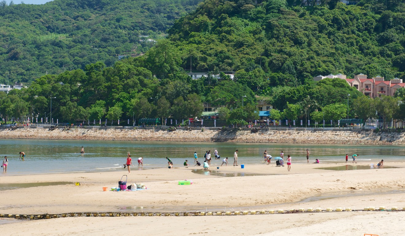 Silvermine Bay beach on Lantau Island. Photo: Alamy