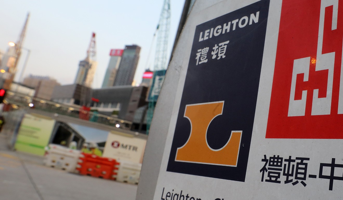 The MTR Corp reserved the right to sue Leighton Contractors (Asia) over the work. Photo: Dickson Lee