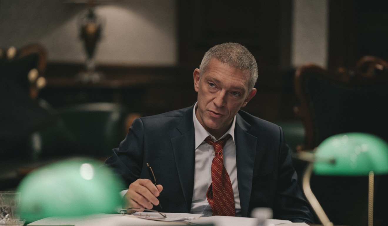 Vincent Cassel in a still from Default.