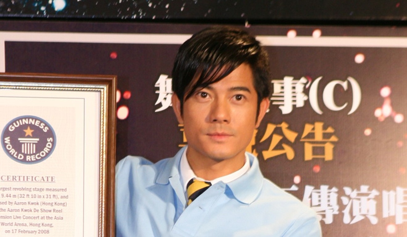 Aaron Kwok Fu-shing in 2008.