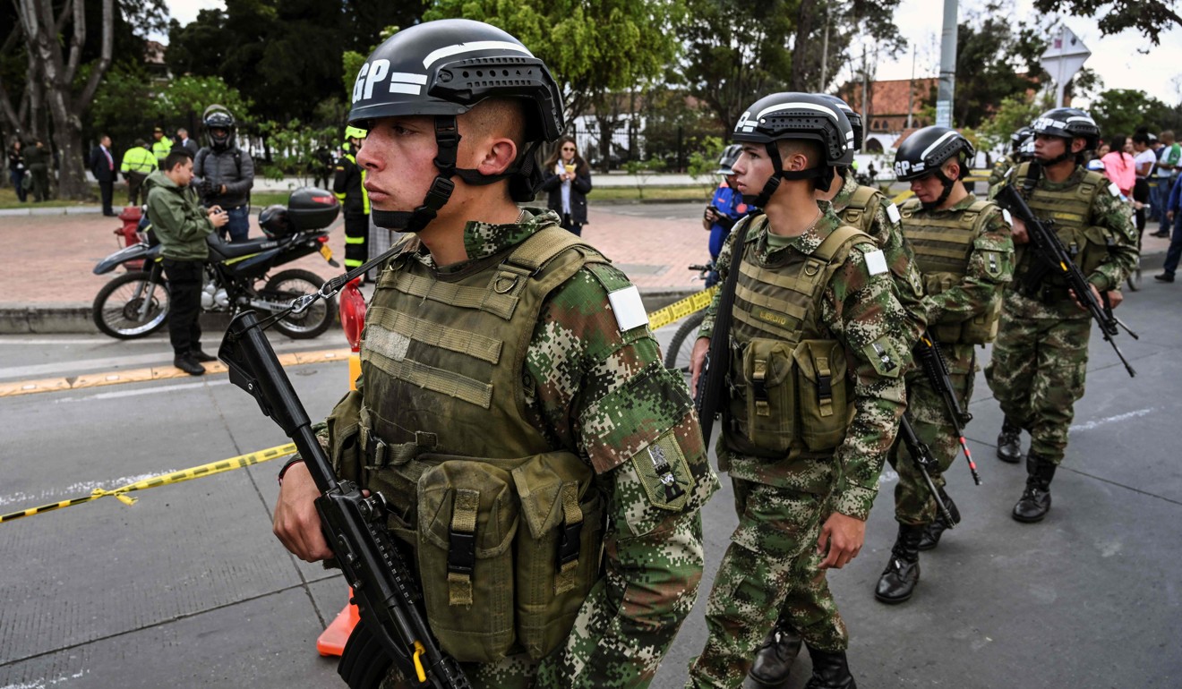 Car bomber kills 21, wounds dozens in attack on recruits at Colombia ...