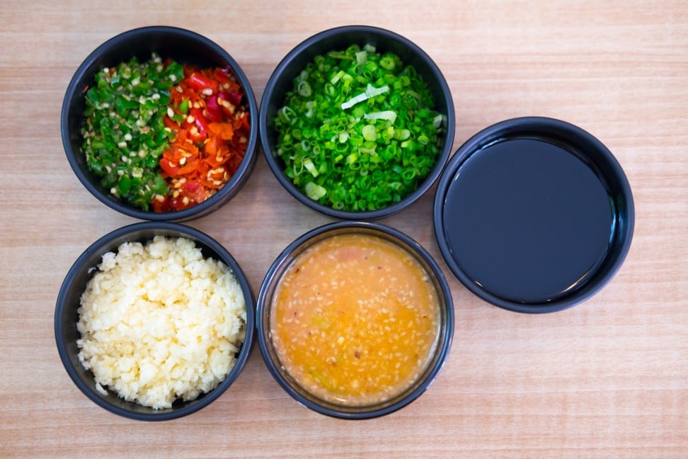Go for chopped herbs, chilli peppers and garlic rather than calorie-dense sauces