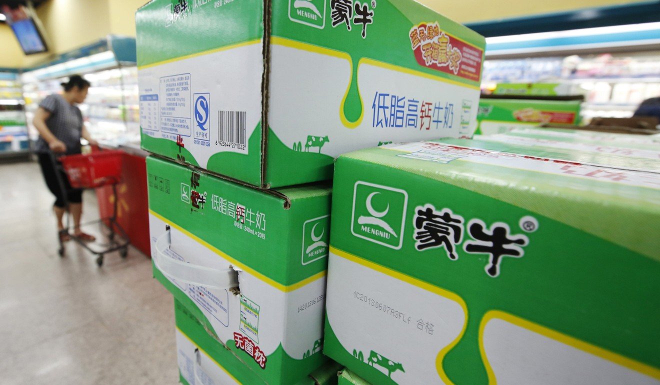 China Mengniu Dairy, among the firms whose products were tainted a decade ago, has since used foreign milk sources in an effort to win back customers. Photo: Reuters
