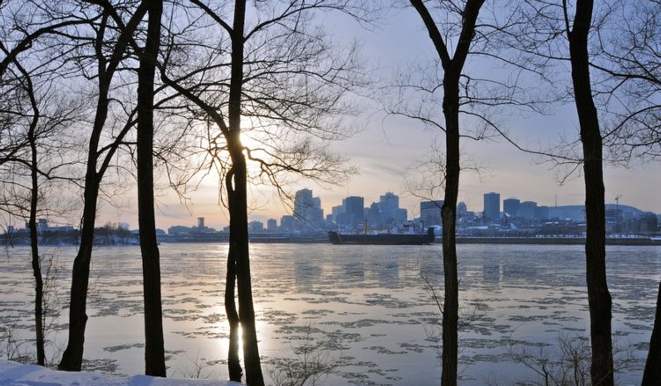Montreal skyline in winter. Photo: Shutterstock