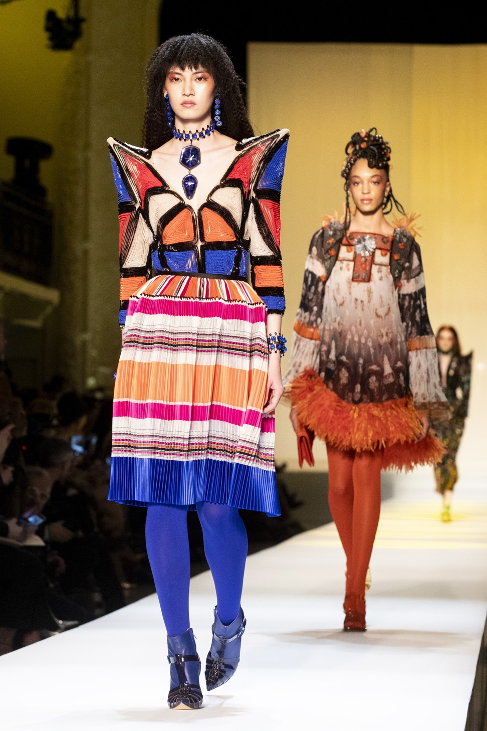 Paris Haute Couture 2019: Jean-Paul Gaultier serves up theatrical ...