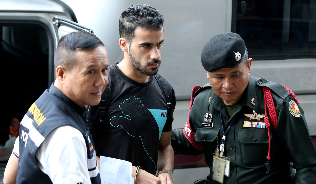 Hakeem al-Araibi was arrested on arrival in Bangkok based on an Interpol notice issued at Bahrain’s request. Photo: Reuters