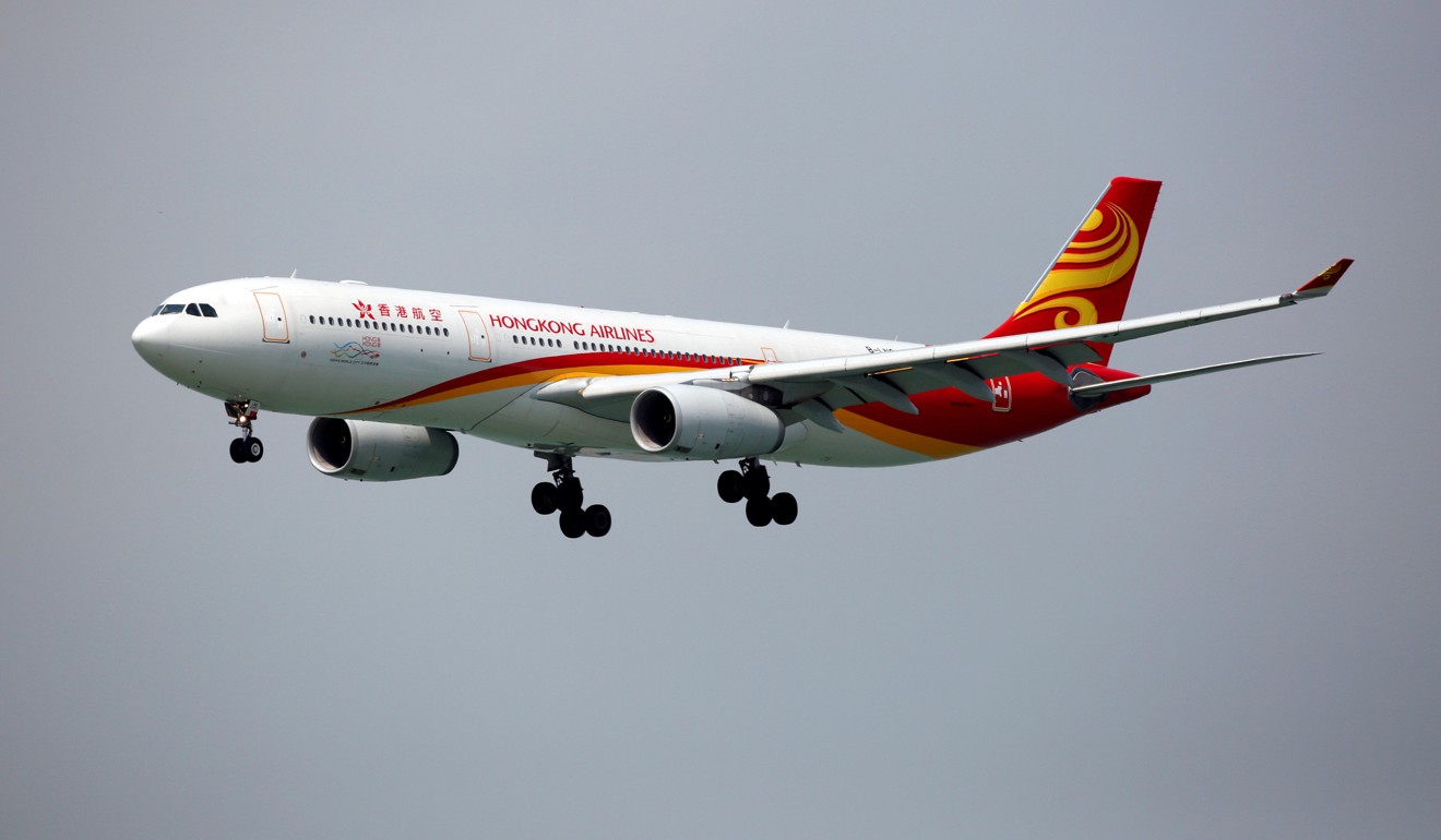 Hong Kong Airlines is the city’s third largest carrier. Photo: Reuters