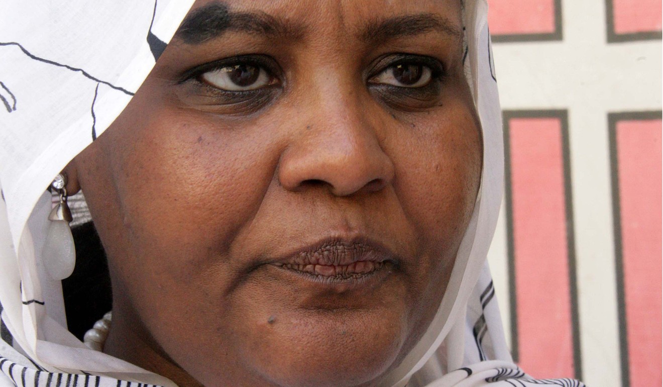 Mariam al-Mahdi, the deputy chief of the Sudan's main opposition Umma Party, in 2014. Photo: AFP