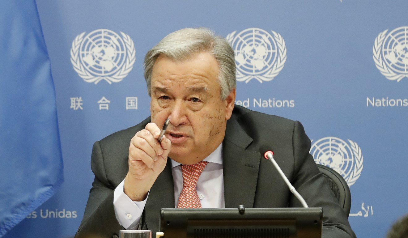 UN Secretary-General Antonio Guterres described Chinese business investments in Africa as an example of “win-win” collaboration. Photo: Xinhua