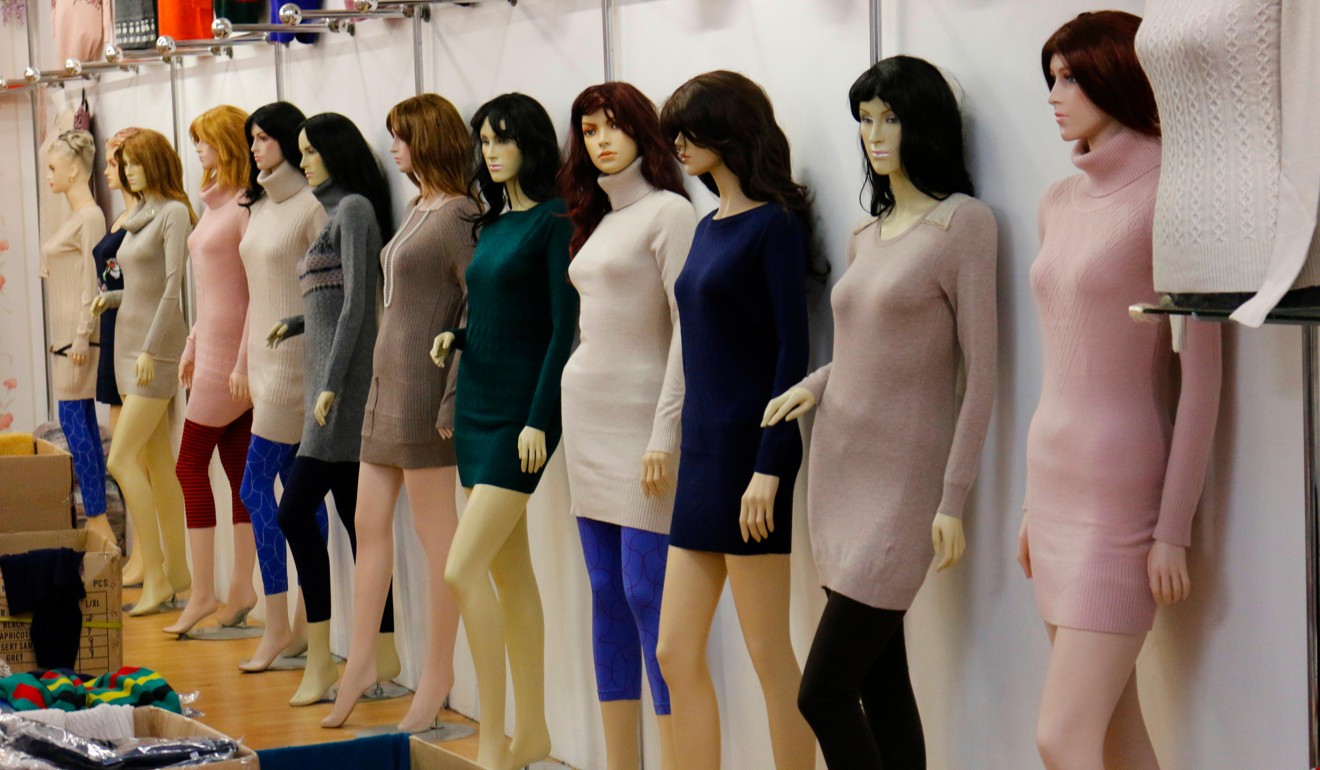 Women’s fashions on sale at Berlin’s Dong Xuan Centre. Photo: Alamy